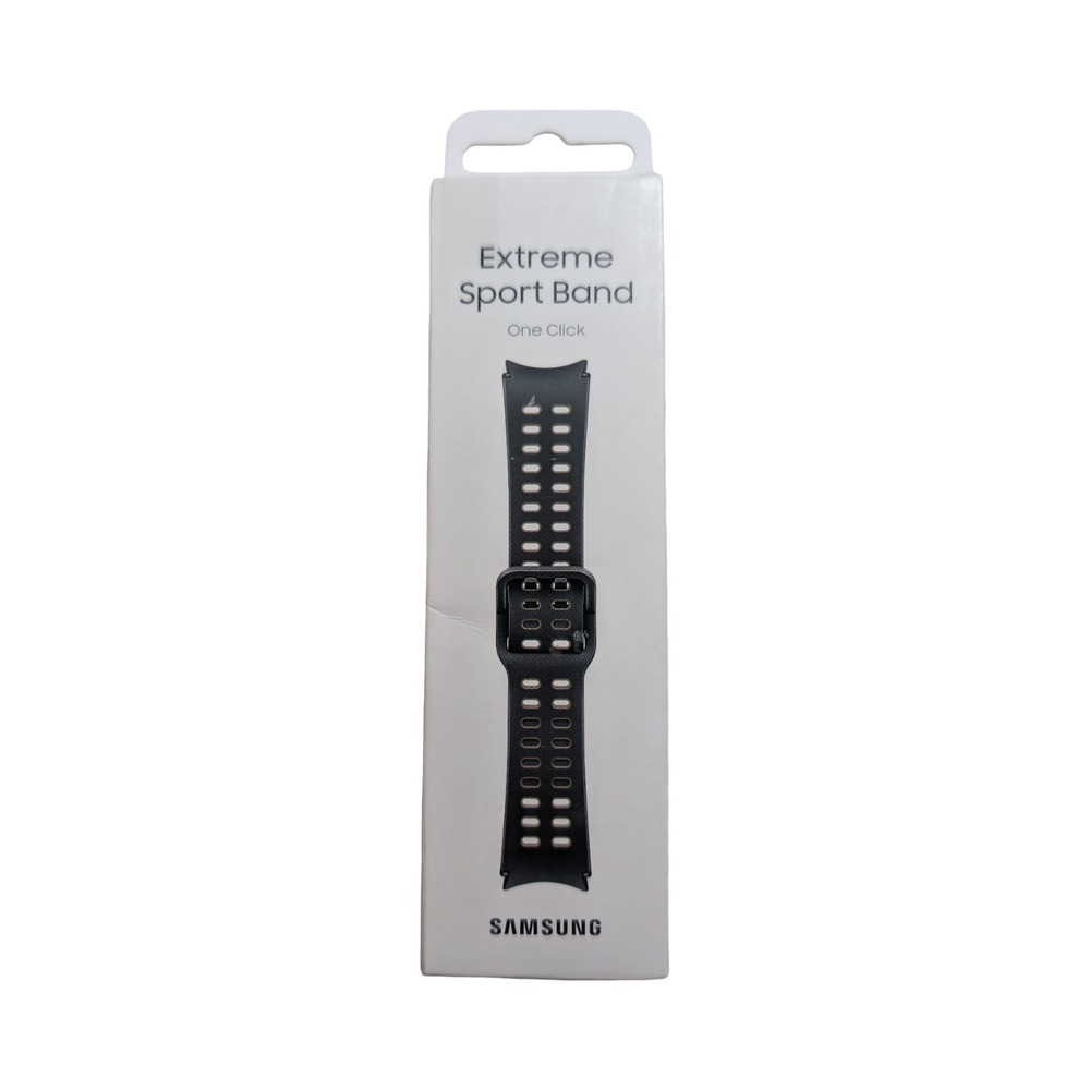 23-O Samsung Galaxy Watch4 (Or Later)‎ Extreme Sport Band 20mm S/M - Graphite